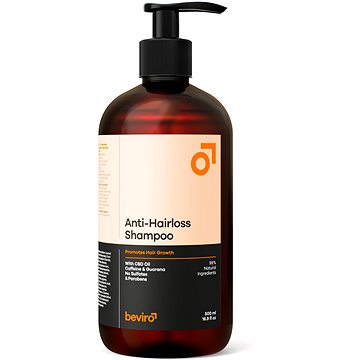 BEVIRO Přírodní šampon proti padání vlasů 500 ml (8594191203248)