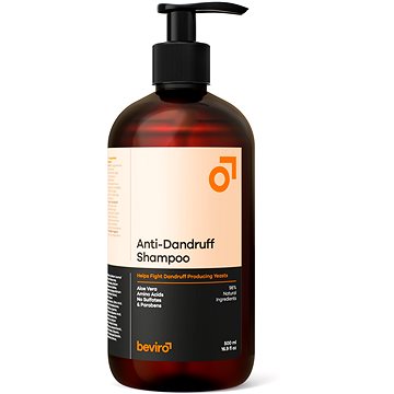 BEVIRO Přírodní šampon proti lupům 500 ml (8594191203224)