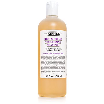 KIEHL'S Rice & Wheat Volumizing Shampoo 500 ml (3605975054439)