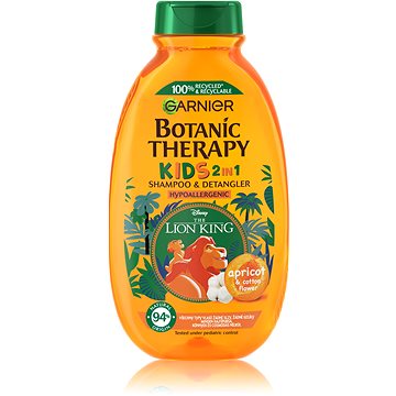 GARNIER Botanic Therapy Disney Kids 2v1 šampon & kondicionér Lví král, meruňka, 400 ml (3600542512060)