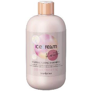 INEBRYA Ice Cream Keratin Restructuring Shampoo 300 ml (8008277263090)