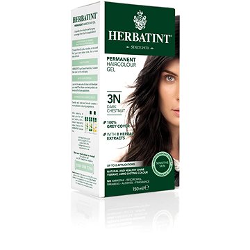 HERBATINT Permanentní barva na vlasy tmavý kaštan 3N (8016744500036)