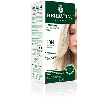 HERBATINT Permanentní barva na vlasy platinová blond 10N (8016744500104)