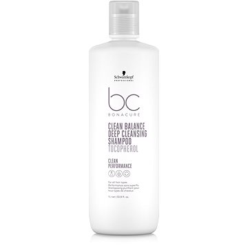 SCHWARZKOPF Professional BC Bonacure Clean Balance Hloubkově čistící šampon 1000 ml (4045787725032)