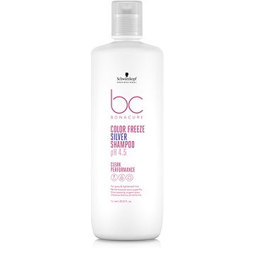 SCHWARZKOPF Professional BC Bonacure Clean Balance Color Freeze Šampon se stříbrnými reflexy 1000 ml (4045787722857)