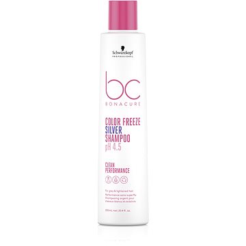 SCHWARZKOPF Professional BC Bonacure Clean Balance Color Freeze Šampon se stříbrnými reflexy 250 ml (4045787723472)