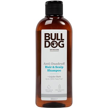 BULLDOG Anti-Dandruff Shampoo Jujube Bark 300 ml (5060144648761)