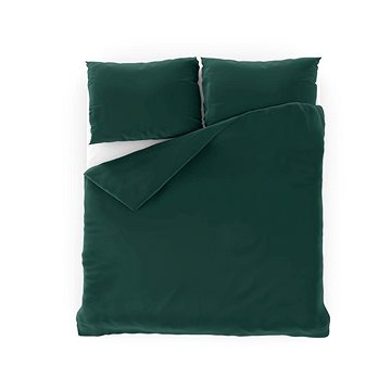 Kvalitex Luxury Collection 140 × 200, 70 × 90 cm tmavě zelené (7920101401Z)