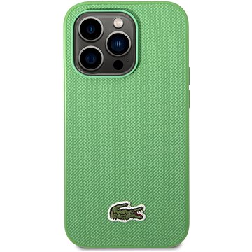 Lacoste Iconic Petit Pique Logo Zadní Kryt pro iPhone 14 Pro Green (LCHCP14LPVCN)