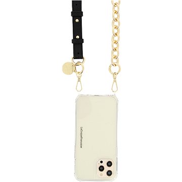 La Coque Francaise Lara leather phone strap black (LE304792)