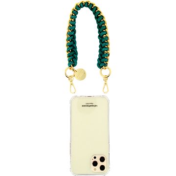 La Coque Francaise Romy short green braided chain (LE308006)