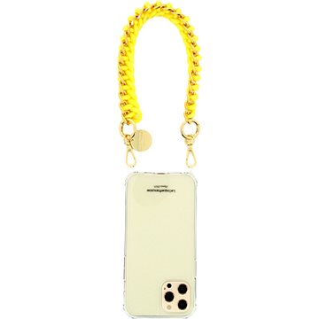La Coque Francaise Romy short yellow braided chain (LE308008)