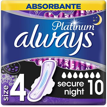 ALWAYS Platinum Secure Night 10 ks (8001841449906)