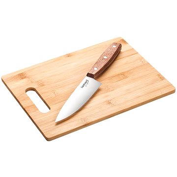 Lamart Prkénko 30x20x0,9cm a nůž Bamboo LT2059 (42002092)