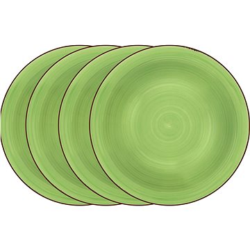 LAMART Set hlubokých talířů 4 ks zelené LT9067 HAPPY (LT9067 HAPPY)