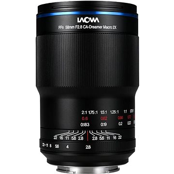 Laowa objektiv 58 mm f/2,8 2x Ultra Macro APO Canon (VE5828RF)