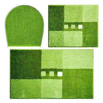 LineaDue MERKUR Set 3ks (víko,40x50cm bez výřezu+50x80cm) SET, zelená (B4114-135001228)