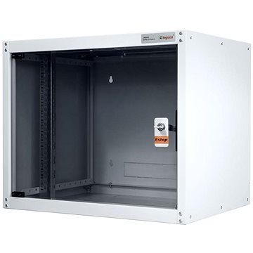 Legrand EvoLine nástěnný datový rozvaděč 20U, 600x450mm, 65kg, skleněné dveře (EVO20U6045)