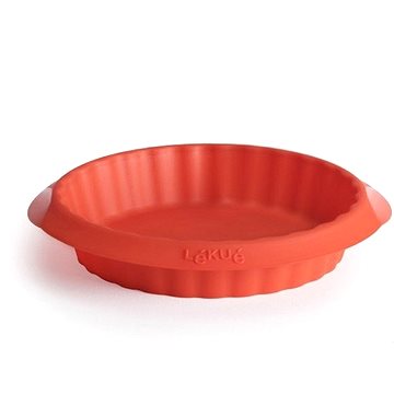 LEKUE Silikonové formy na tartaletky Lékué Single Tartelette Mould 12 cm, 4ks | červená (1211700R01M033)