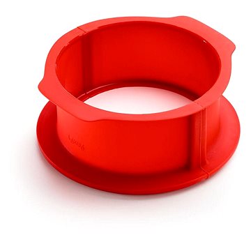 LEKUE Silikonová pečicí nádoba na Charlotte Lekue 18 cm | červená (2412238R01M017)