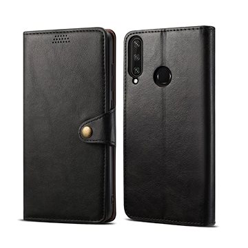 Lenuo Leather pro Huawei Y6p, černá (470951)