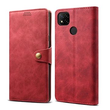 Lenuo Leather pro Xiaomi Redmi 9C, červená (470997)