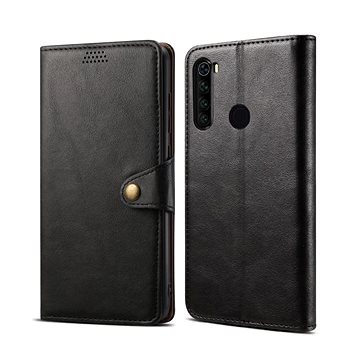 Lenuo Leather pro Xiaomi Redmi Note 8, černá (475111)