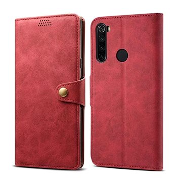 Lenuo Leather pro Xiaomi Redmi Note 8, červené (475113)
