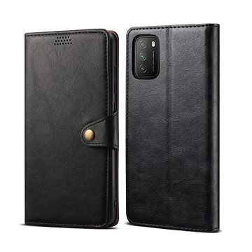 Lenuo Leather pro Xiaomi Poco M3, černé (476200)