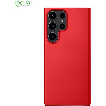 Lenuo Leshield obal pro Samsung Galaxy S23 Ultra, červená (348396)