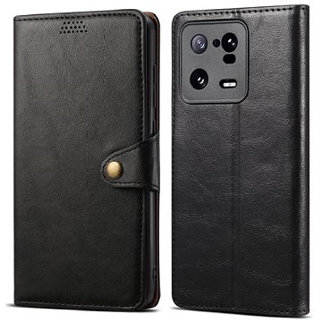 Lenuo Leather flipové pouzdro pro Xiaomi 13 Pro, černá (348429)