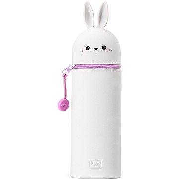 Legami Kawaii 2-in-1 Soft Silicone Pencil Case - Bunny (KA0007)