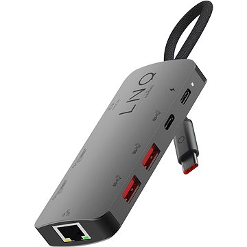 LINQ Pro Studio USB-C 10Gbps Multiport Hub with PD, 8K HDMI and 2.5Gbe Ethernet (LQ48022)