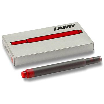 LAMY inkoustová, červená - balení 5 ks (T 10 rd/1602076)