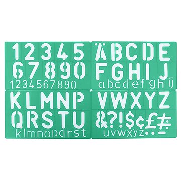 LINEX 8550 50 mm - písmena, čísla, symboly (100411050)