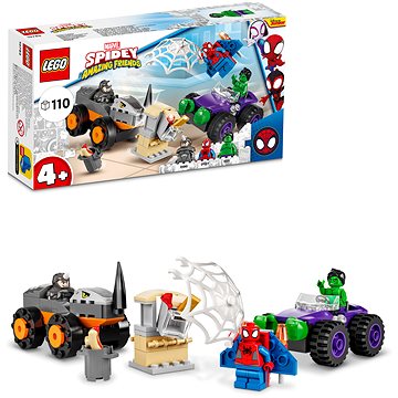 LEGO® Marvel 10782 Hulk vs. Rhino – souboj džípů (5702017150659)