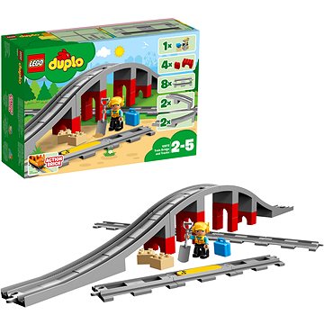 LEGO® DUPLO® 10872 Doplňky k vláčku – most a koleje (5702016117240)