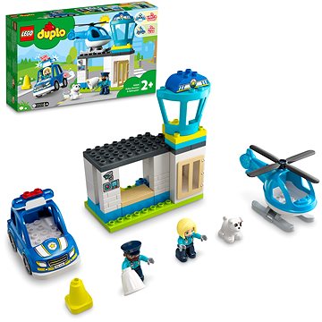 LEGO® DUPLO® 10959 Policejní stanice a vrtulník (5702017153629)