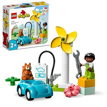 LEGO® DUPLO® 10985 Větrná turbína a elektromobil (5702017416991)