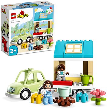 LEGO® DUPLO® 10986 Pojízdný rodinný dům (5702017417011)