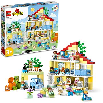 LEGO® DUPLO® 10994 Rodinný dům 3 v 1 (5702017417776)