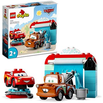 LEGO® DUPLO® - Disney 10996 Na myčce s Bleskem McQueenem a Burákem (5702017417790)