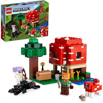 LEGO® Minecraft® 21179 Houbový domek (5702017156583)
