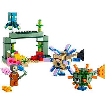 LEGO® Minecraft® 21180 Bitva se strážci (5702017156590)