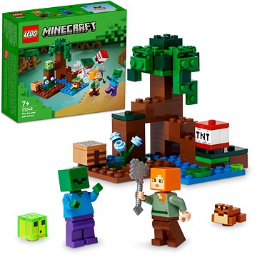 LEGO® Minecraft® 21240 Dobrodružství v bažině (5702017415154)