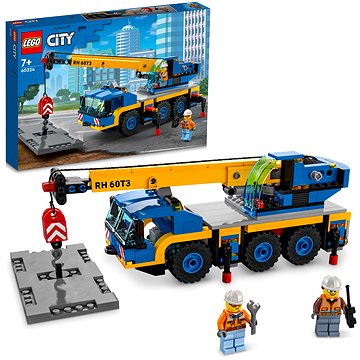 LEGO® City 60324 Pojízdný jeřáb (5702017117607)