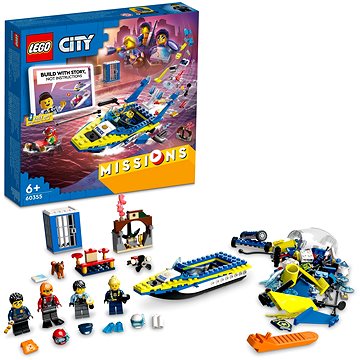 LEGO® City 60355 Mise detektiva pobřežní stráže (5702017189765)