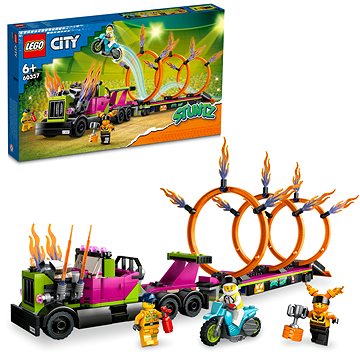 LEGO® City 60357 Tahač s ohnivými kruhy (5702017416175)