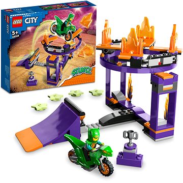 LEGO® City 60359 Kaskadérská výzva s rampou a obručí (5702017416205)