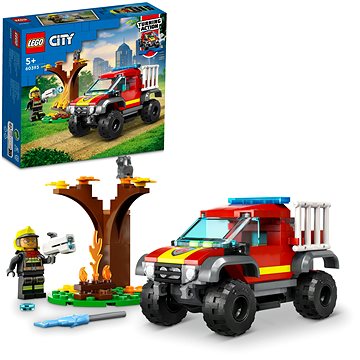 LEGO® City 60393 Hasičský tereňák 4x4 (5702017416588)